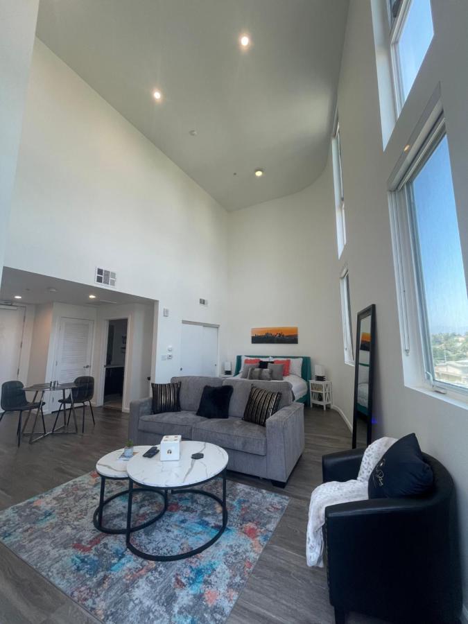 Luxury Downtown Los Angeles Penthouse Condo With Skyline Views Bagian luar foto