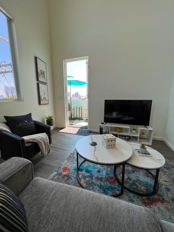Luxury Downtown Los Angeles Penthouse Condo With Skyline Views Bagian luar foto